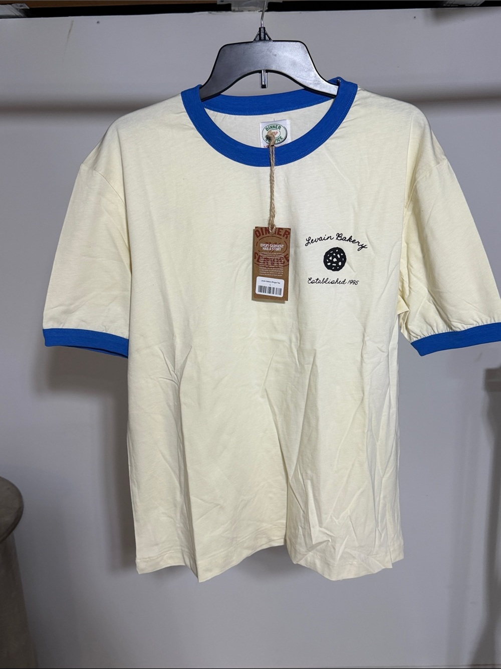 Levain Bakery Ringer Tee x Dinner Service NY